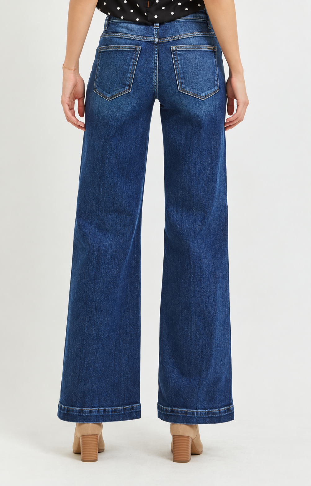 The Margot Wide Leg Jeans by Risen