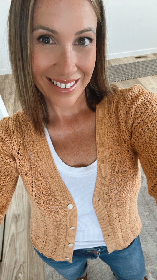 The Apricot Cardigan