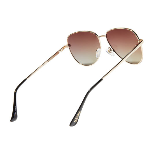 The After Party Sunglasses- Gold