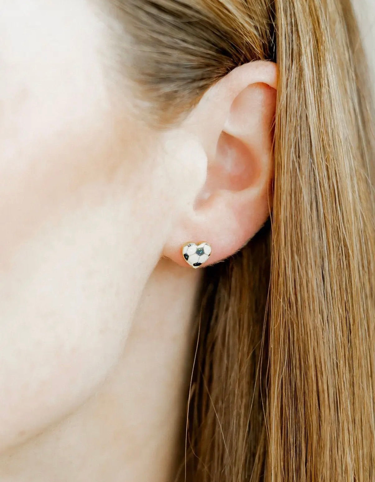 The Soccer Stud Earrings