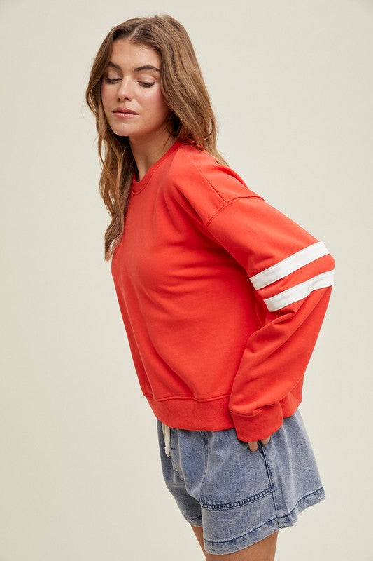 The Varsity Striped Pullover