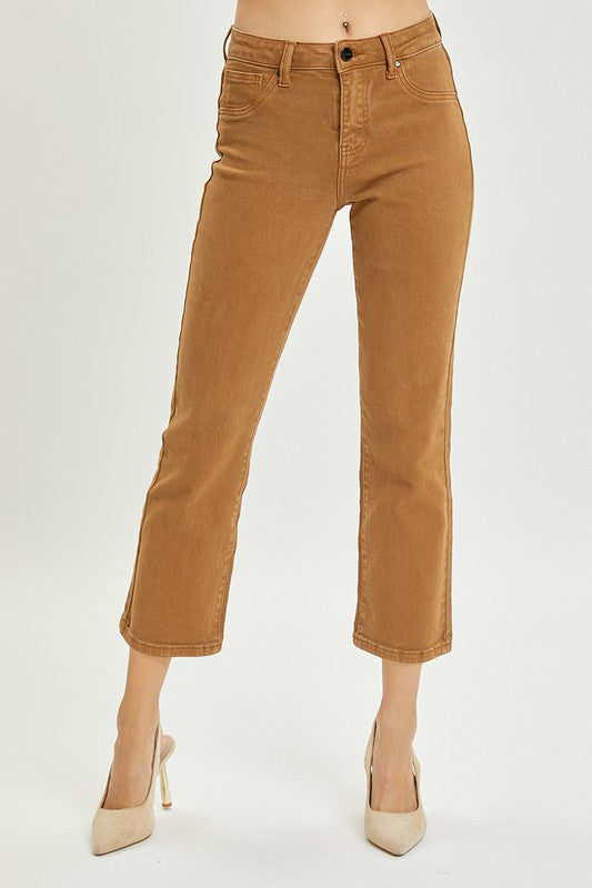 The Cappuccino Crop Jeans