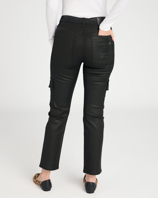 The Rebel Black Coated Skinny Jean
