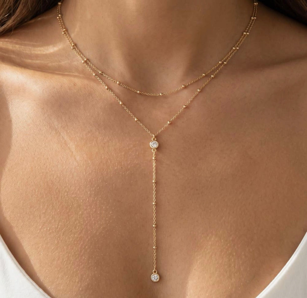 The Lexley Y Chain Necklace