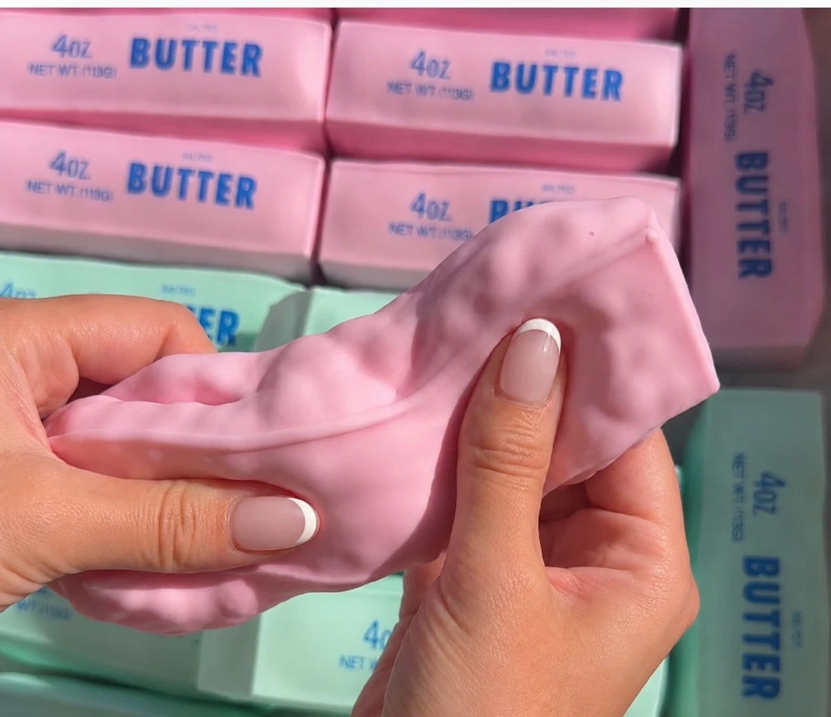 The Cracking Butter Stick Squishy