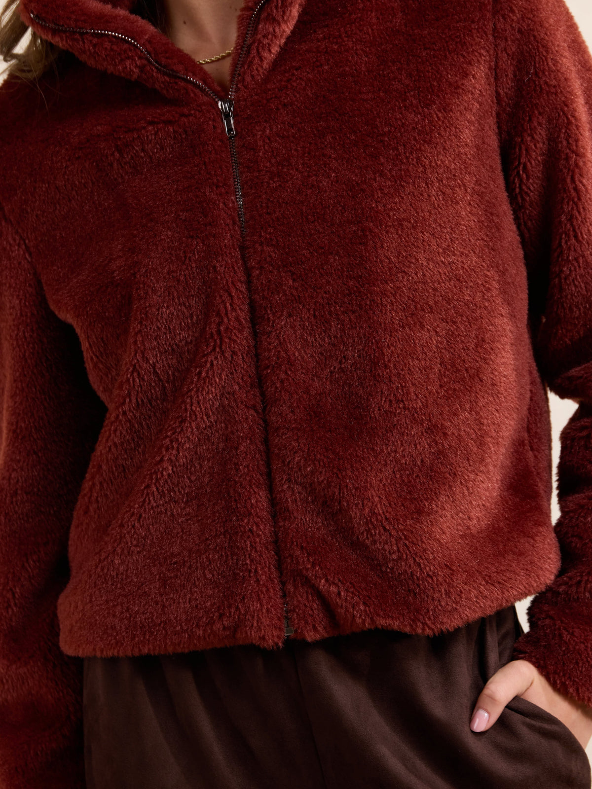 The Teagan Faux Fur Jacket