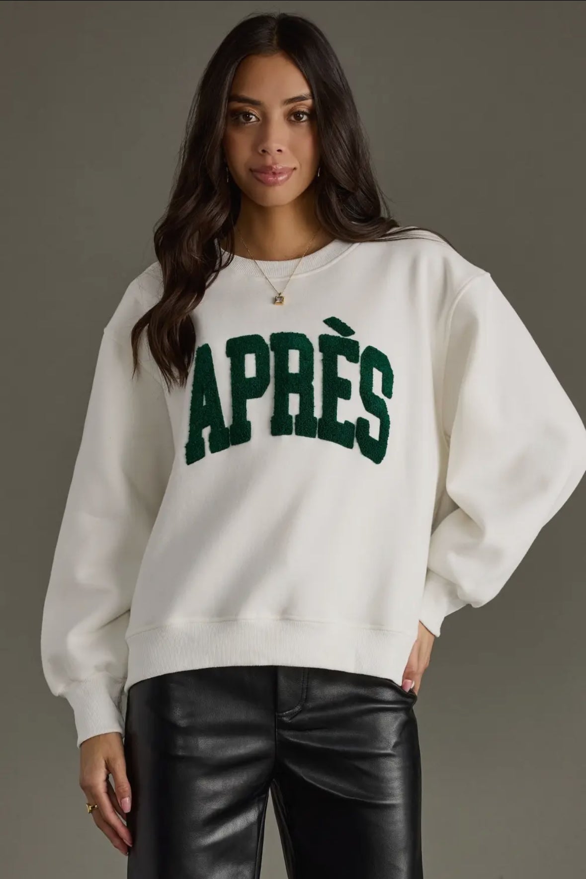 The Green Patch Apres Sweatshirt