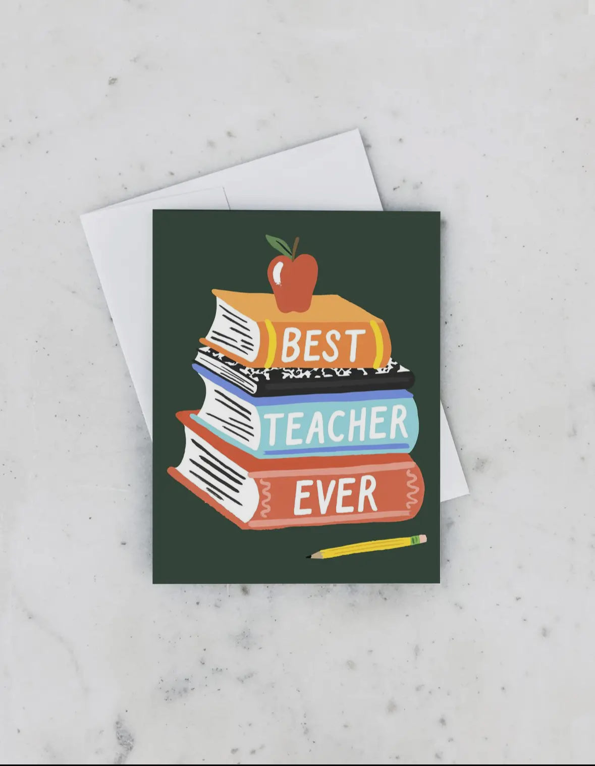 The Best Teacher Ever Card