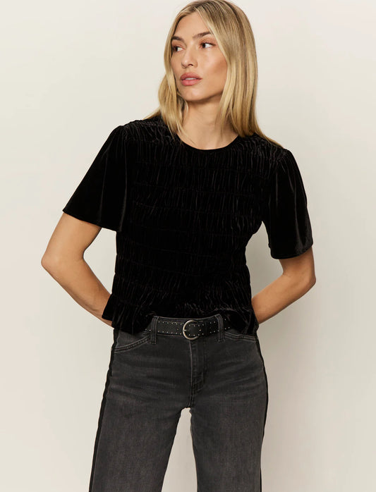 The Amber Velvet Top
