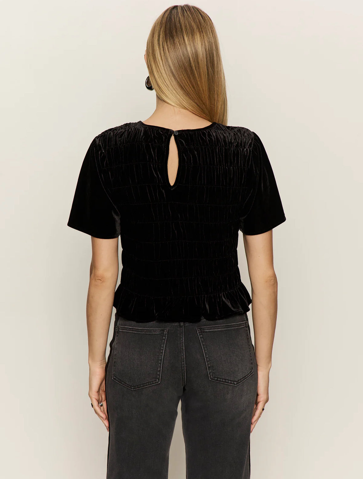 The Amber Velvet Top