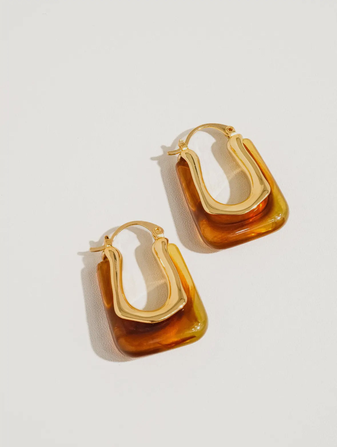 The U-Shaped Boho Hoop Earrings