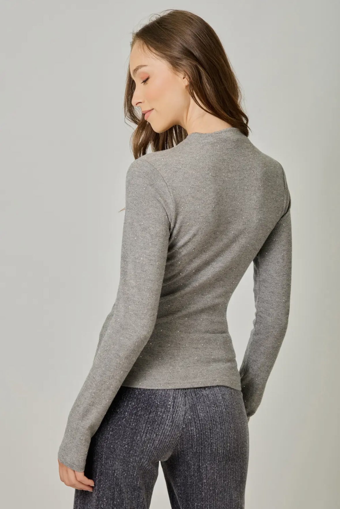 The Fiona Luxe Ruched Top