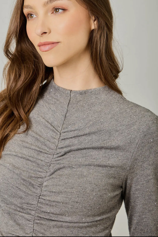 The Fiona Luxe Ruched Top