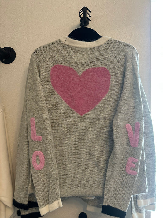 The Valerie Heart Sweater