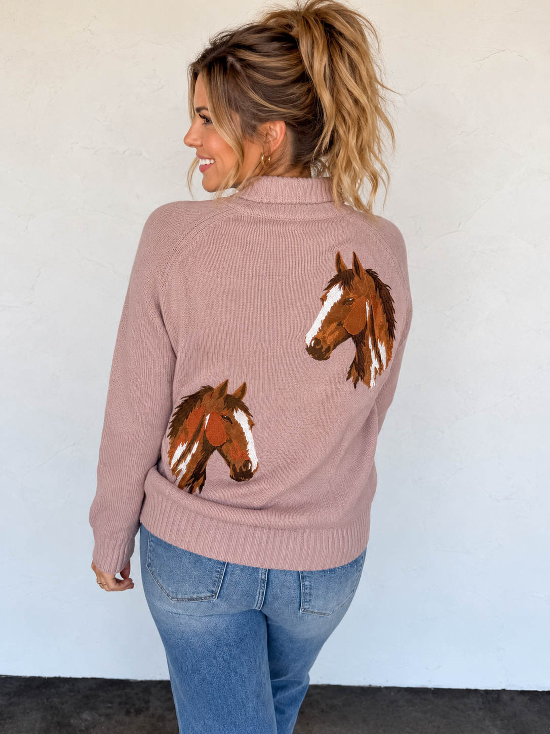 The Pony Up Quarter Zip