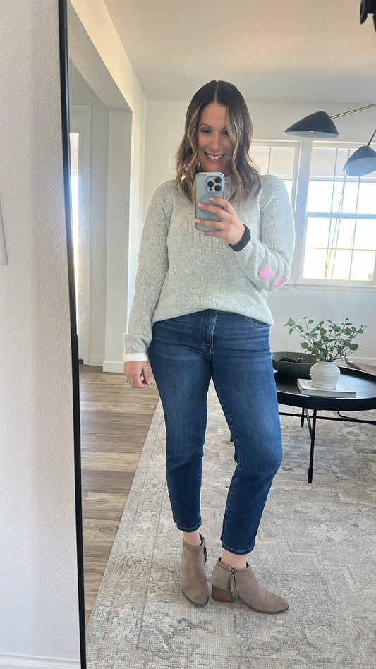 The Valerie Heart Sweater