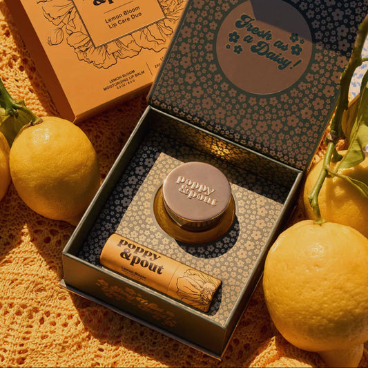 The Lemon Bloom Lip Care Duo