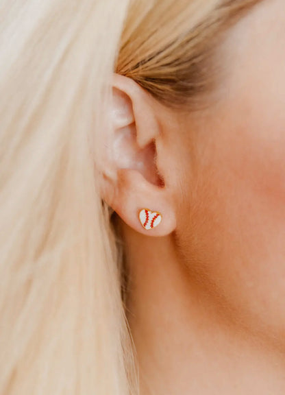 The Batter Up Earrings