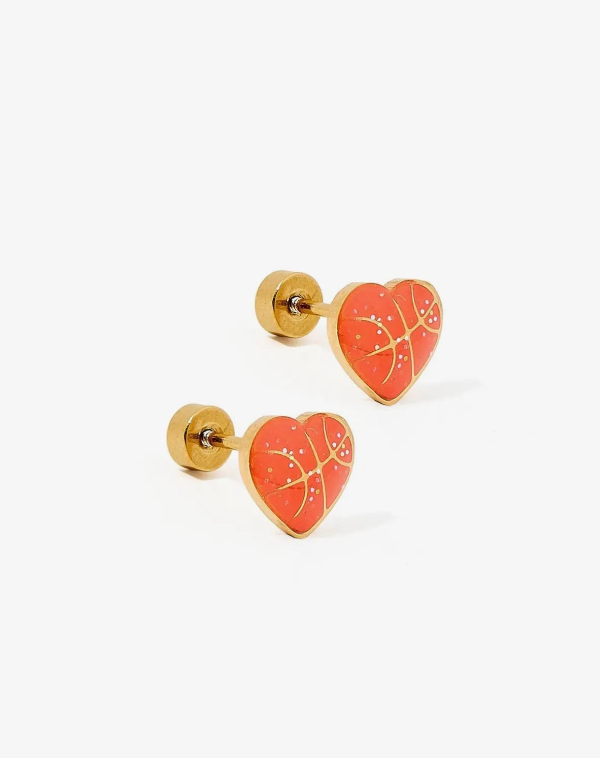 The Basketball Stud Earrings