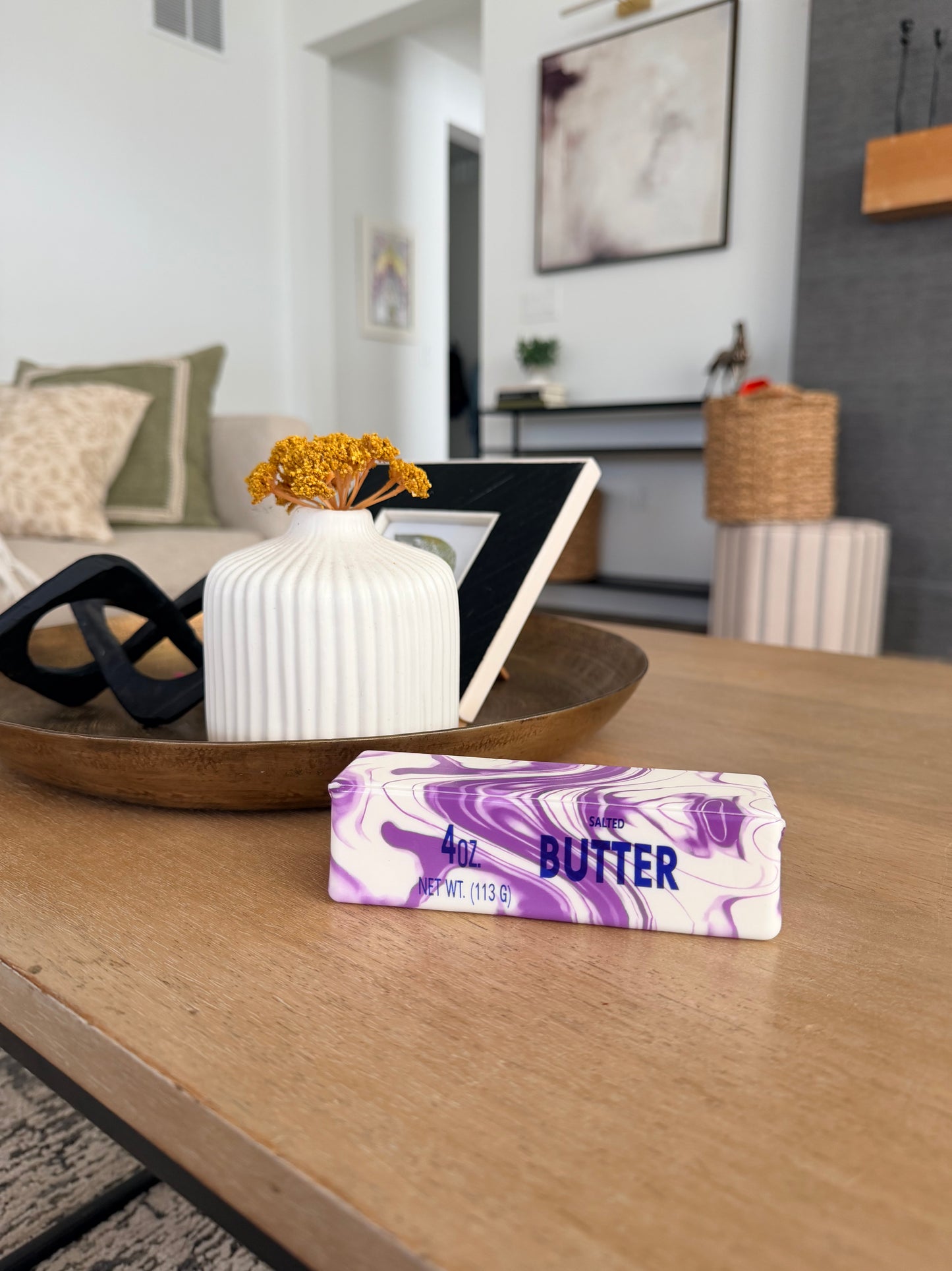Purple Swirl Butter Squish Fidget