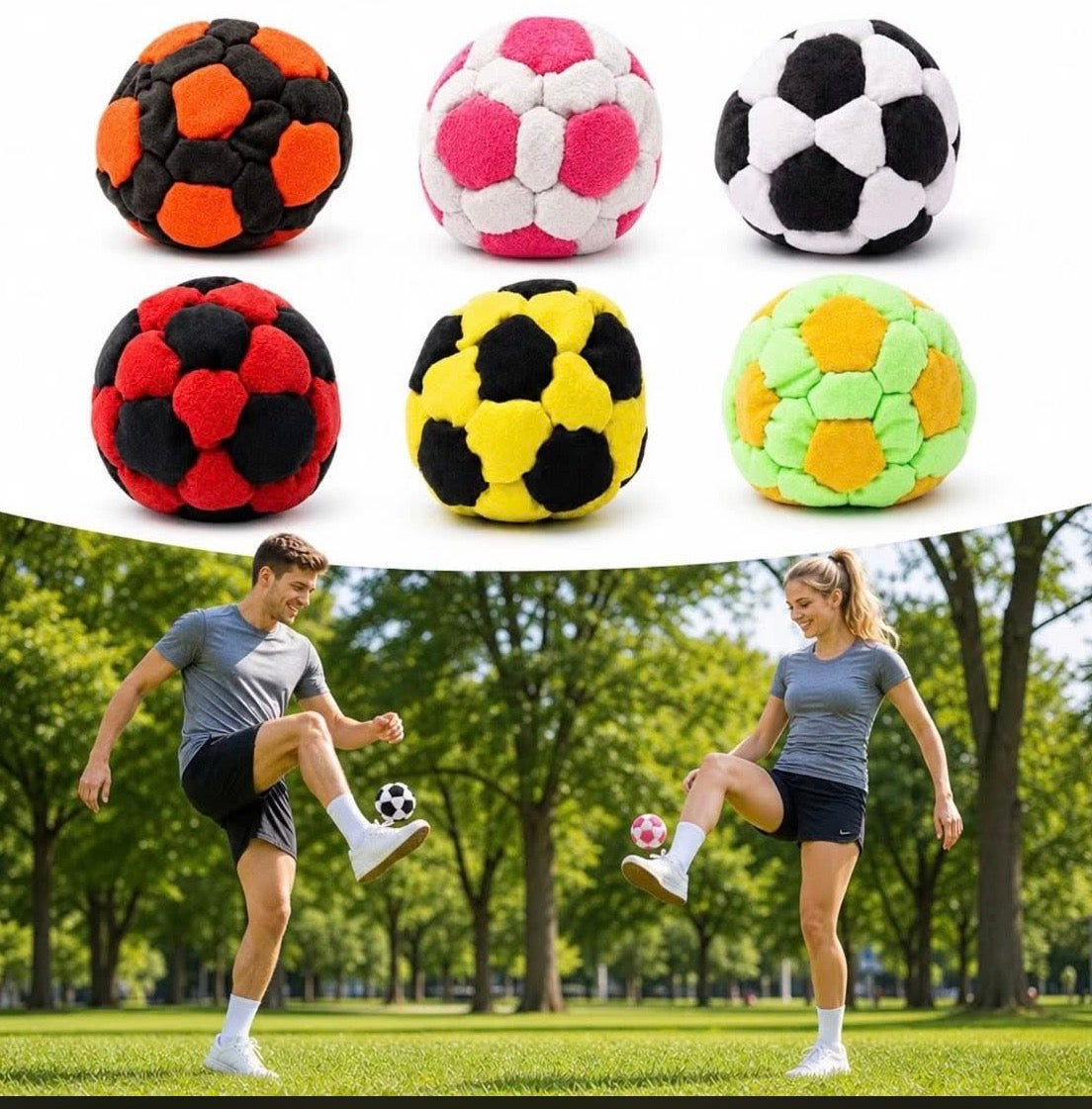 The Oversized Soccer Hacky Sack