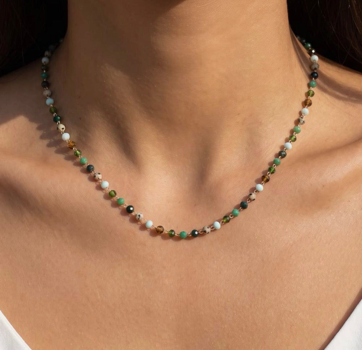 The Marleigh Beaded Chain Necklace