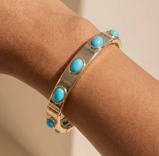 The Megan Studded Stretch Bangle