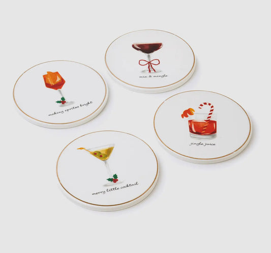 The Keeping Spirits Bright Coasters