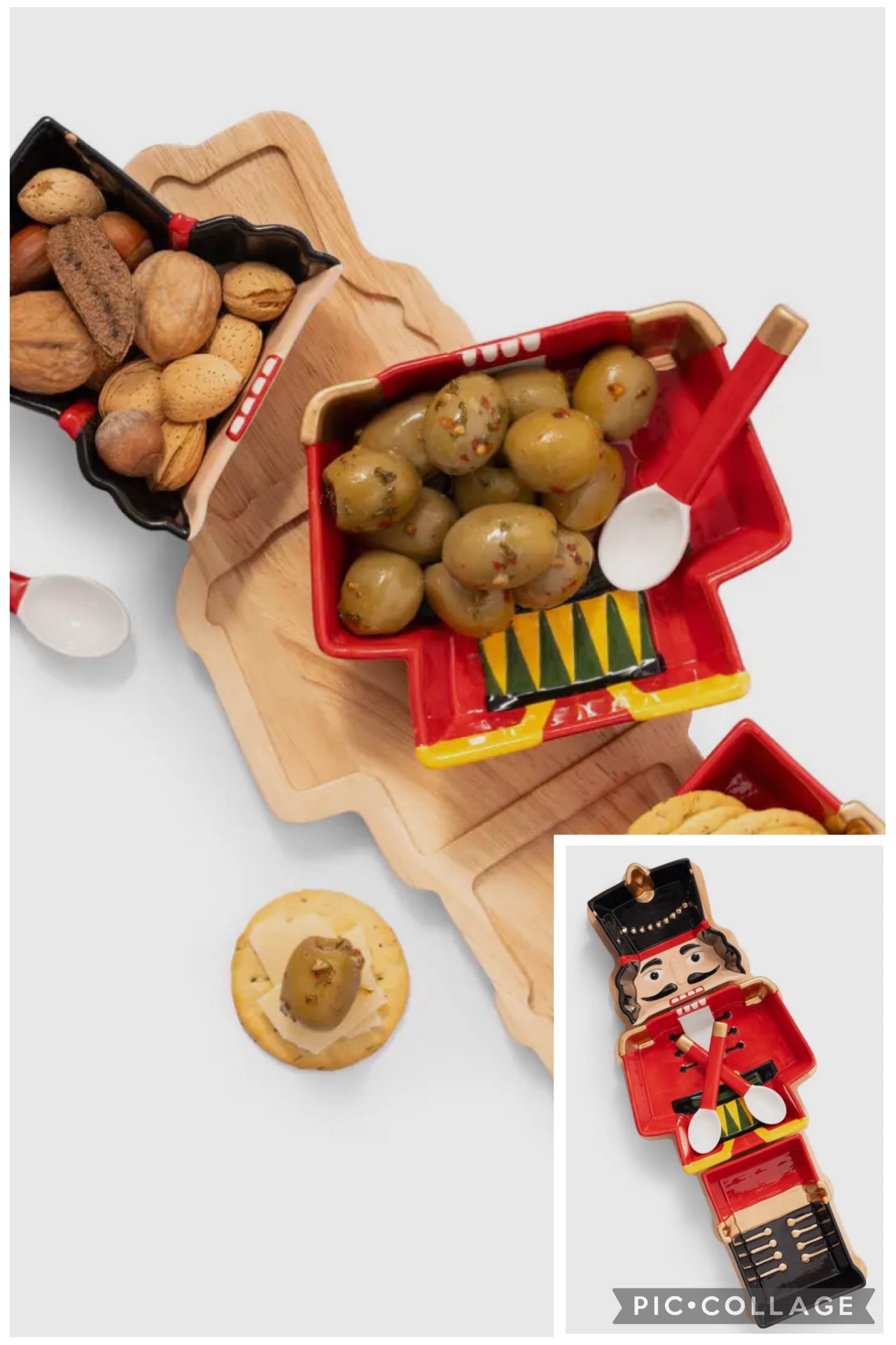 The Nutcracker Plate & Wood Board
