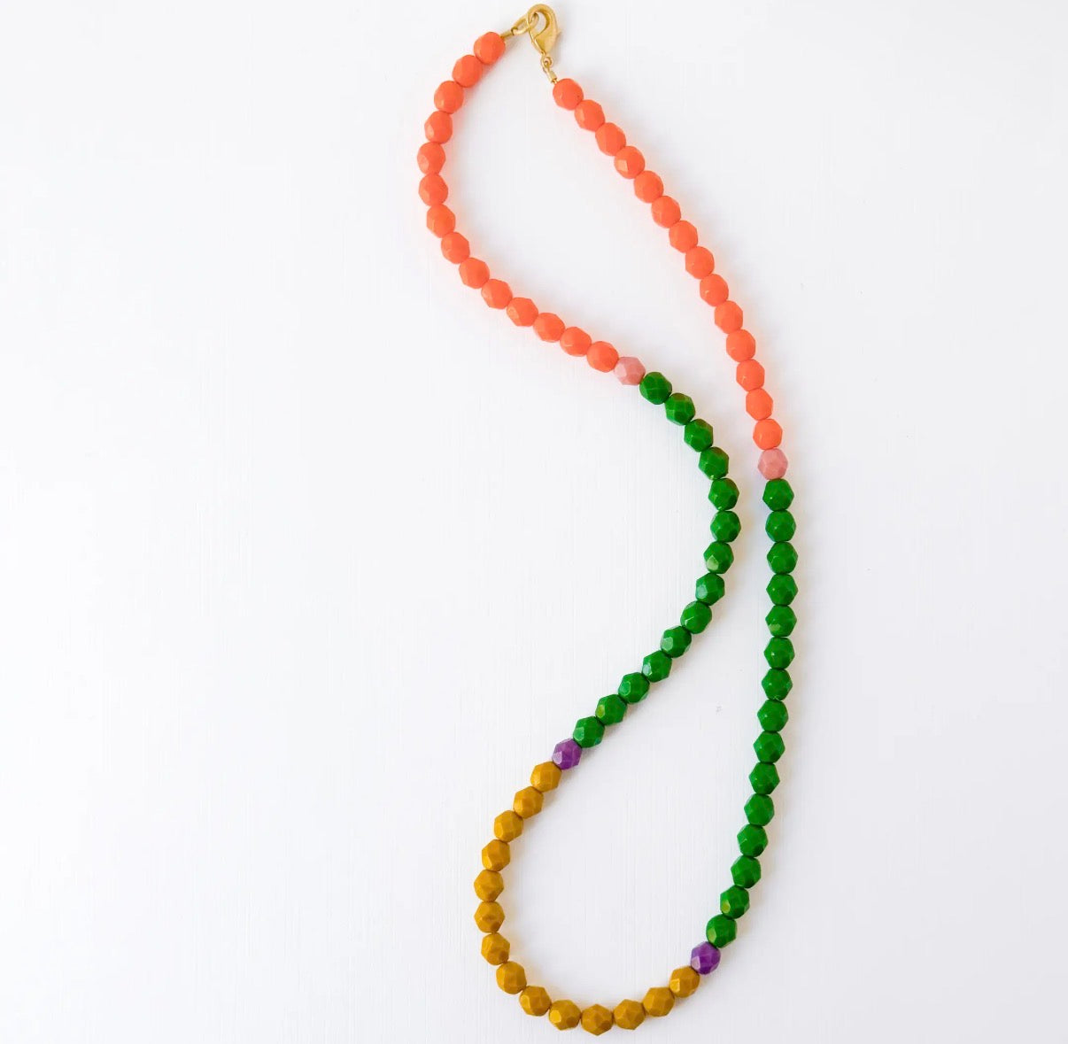 The Haisley Glass Bead Necklace