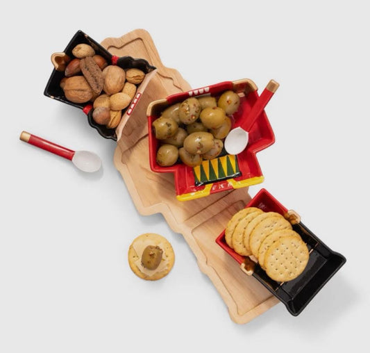 The Nutcracker Plate & Wood Board