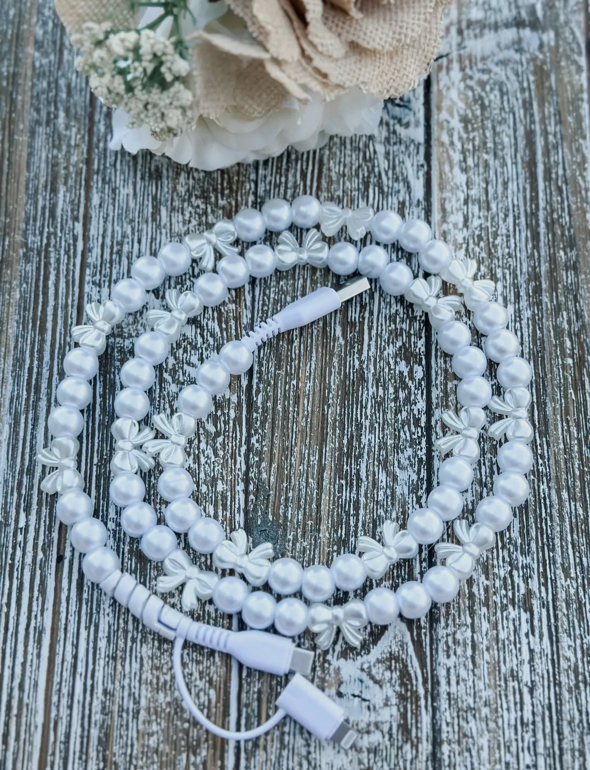 The Beaded 2 in 1 Phone Charger