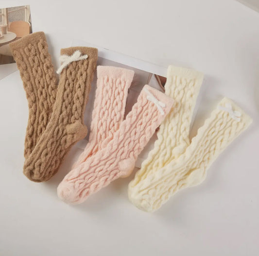 The Cable Knit Sock Gift Set