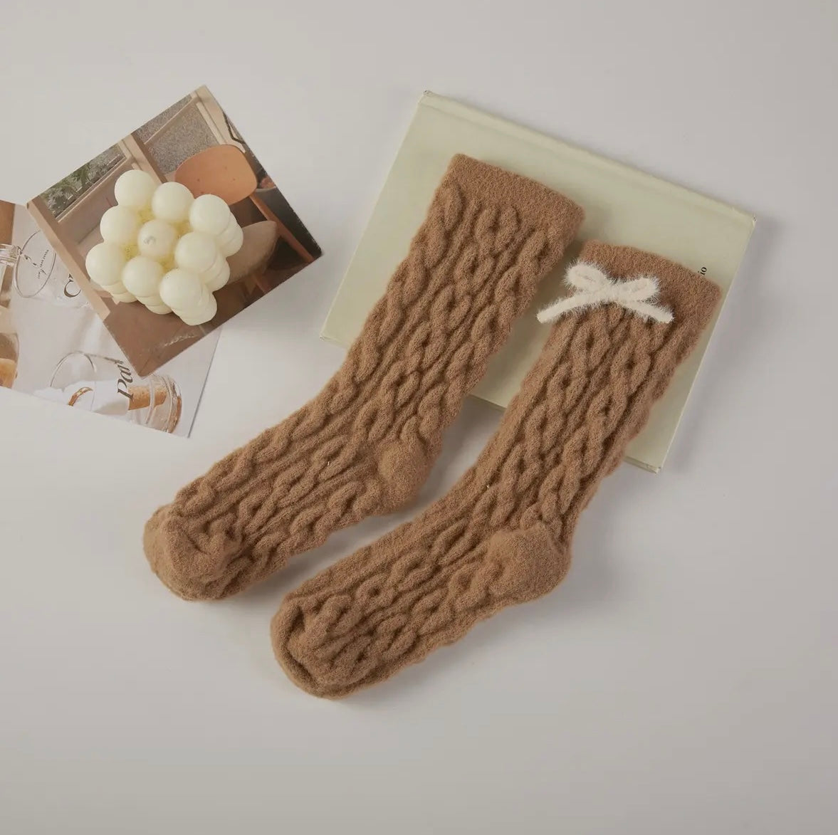 The Cable Knit Sock Gift Set