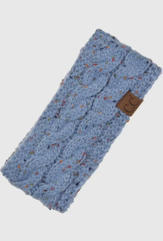 CC Chunky Knit Sherpa Lined Headband