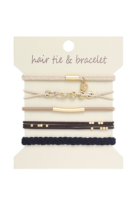 Charmed Hair Tie & Bracelets