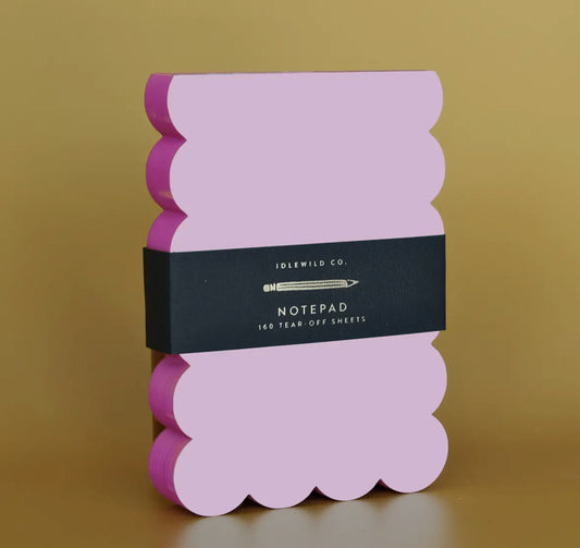 The Scalloped Shaped Notepad