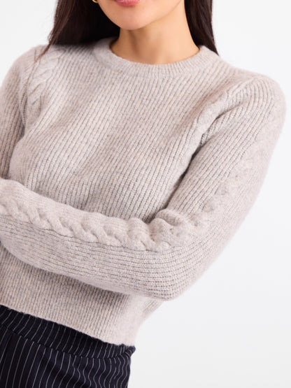 The Merritt Cable Knit Sweater
