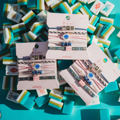 The Mahjong Bracelet Hair Ties