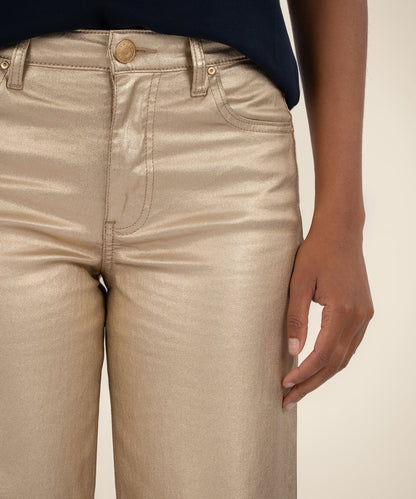 The Gold High Rise Wide Leg Jean