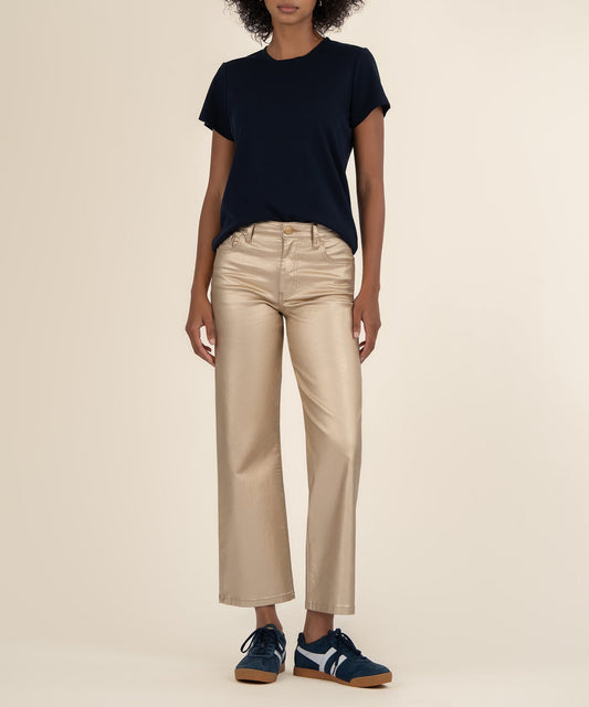 The Gold High Rise Wide Leg Jean