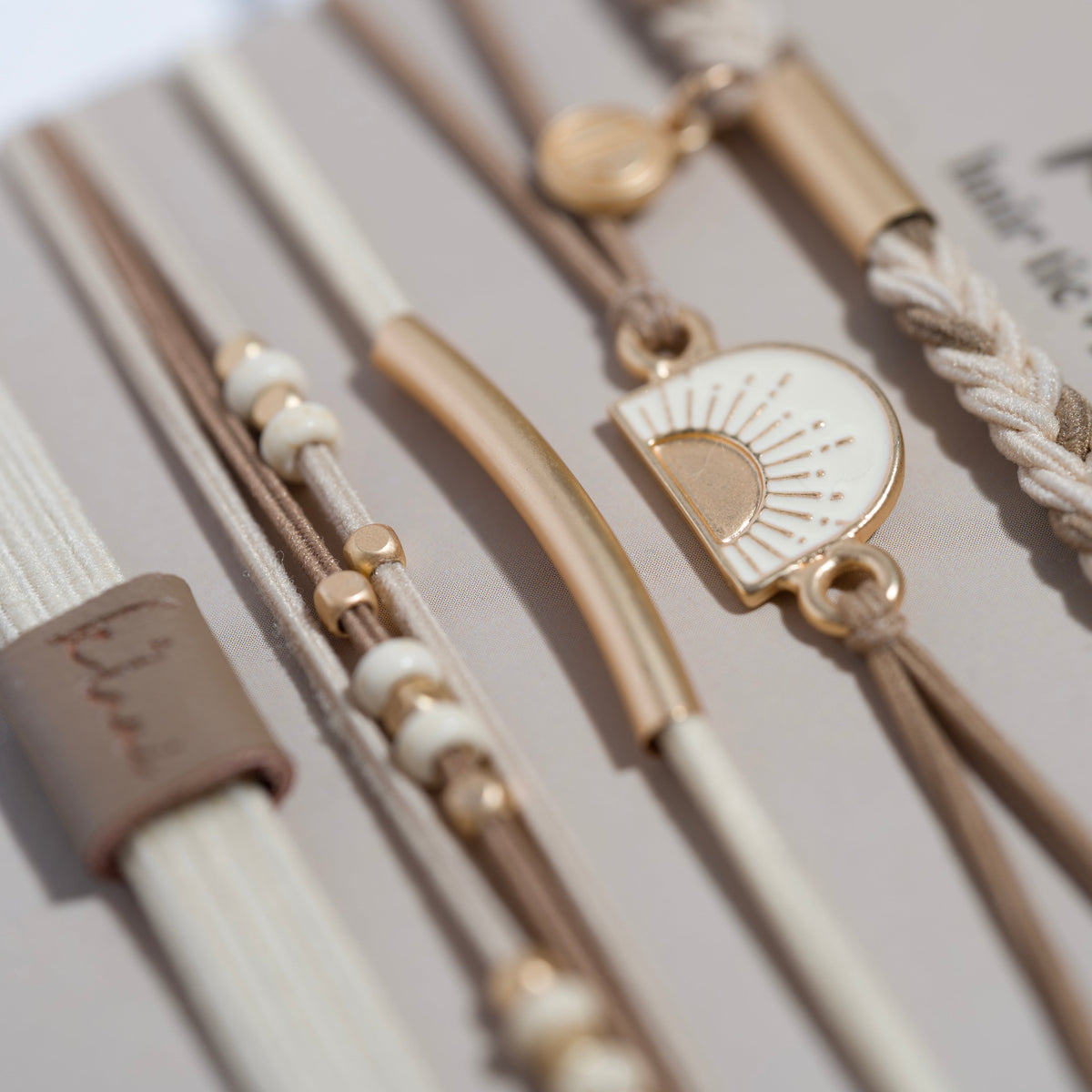 The Rise Hair Tie Bracelets