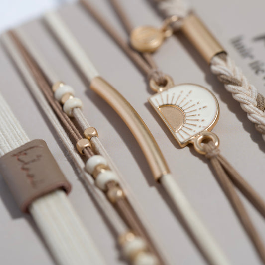 The Rise Hair Tie Bracelets