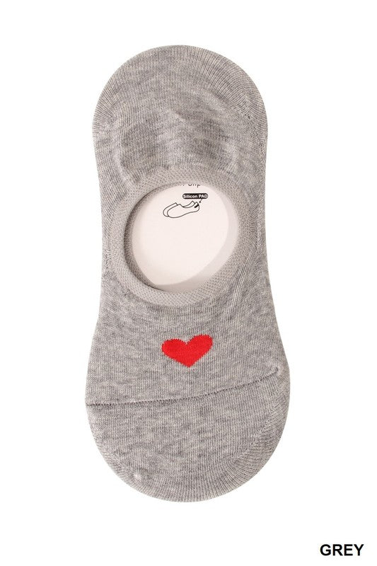 Mini Heart Invisible Sock