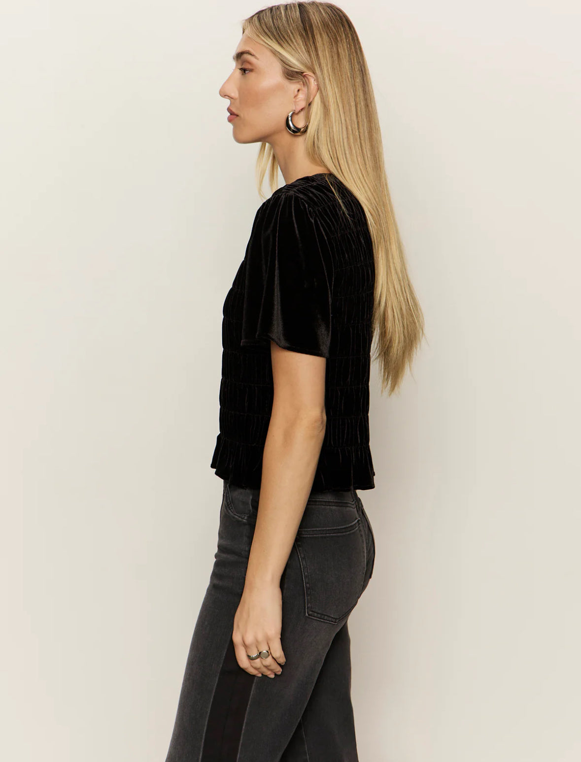The Amber Velvet Top