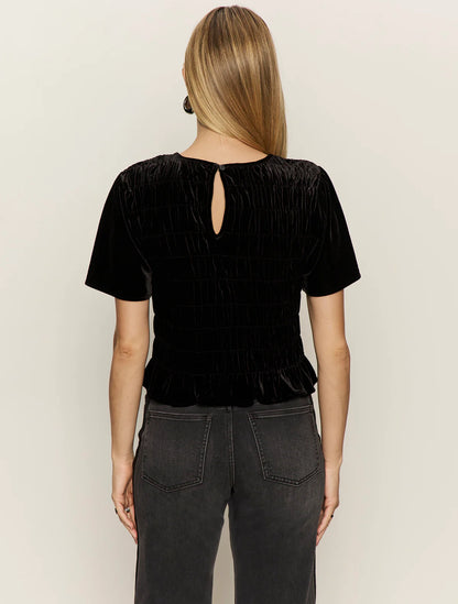 The Amber Velvet Top