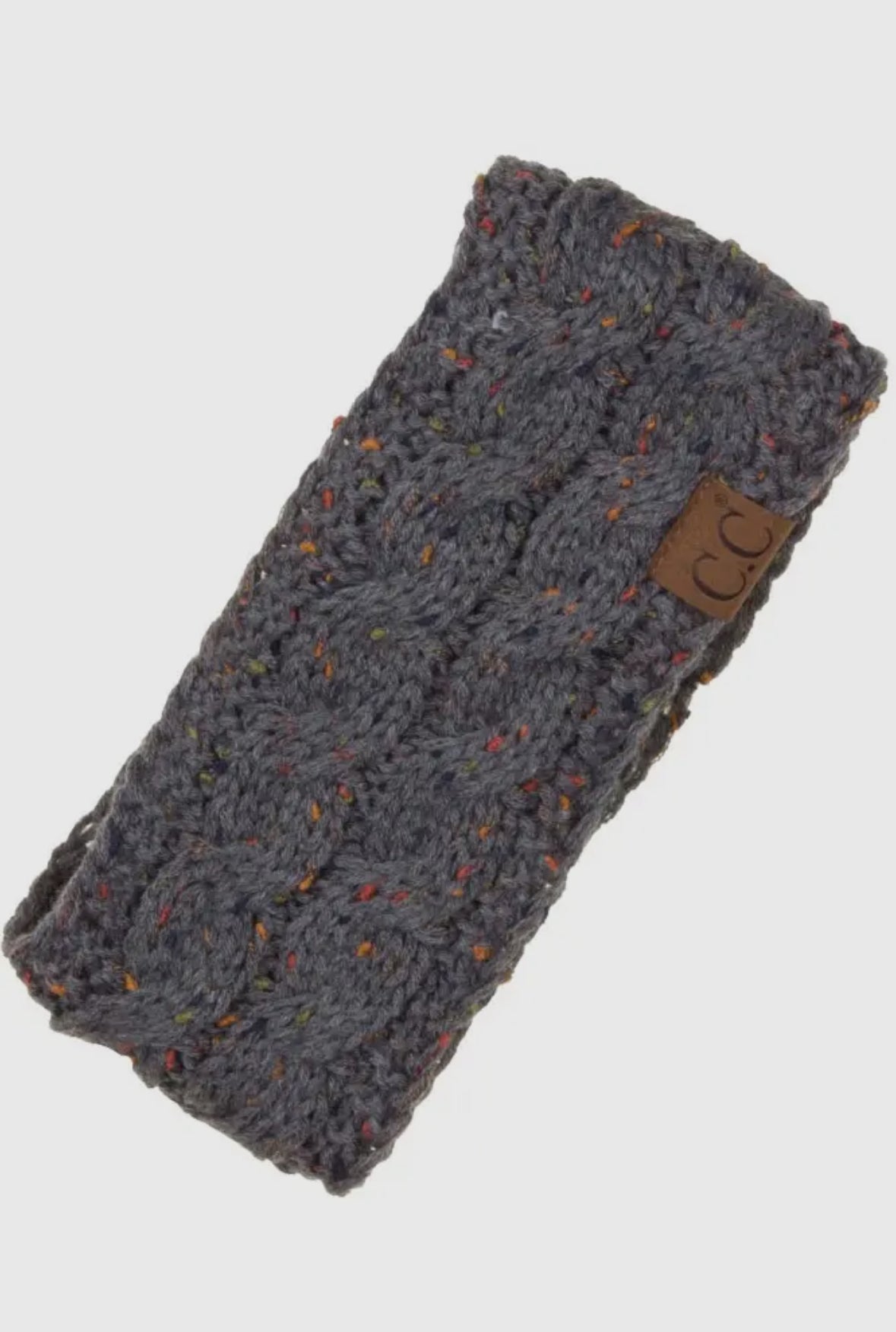CC Chunky Knit Sherpa Lined Headband