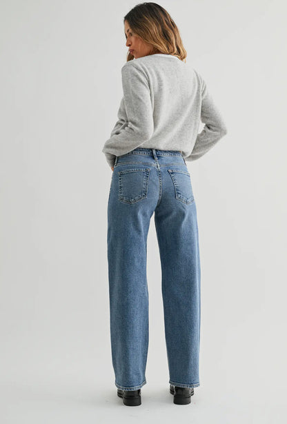The Shay Slim Wide Leg Jeans