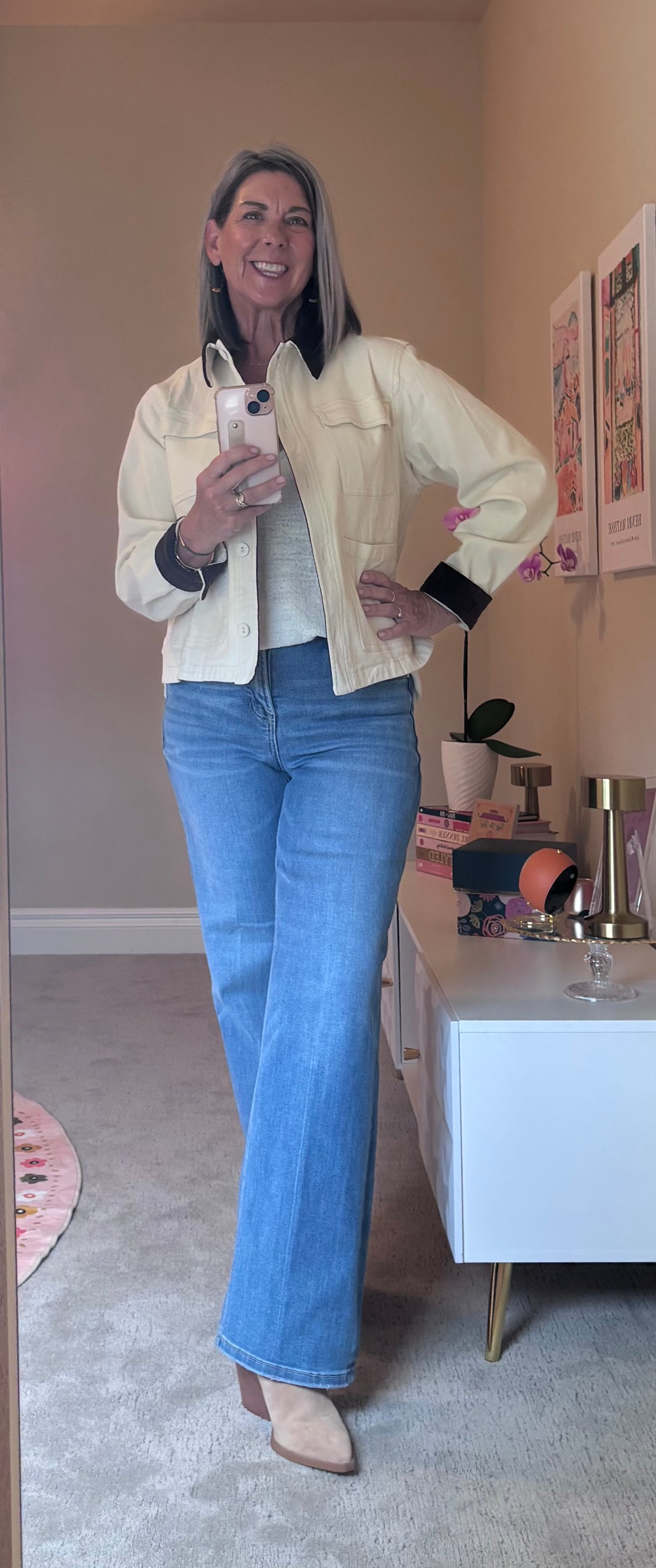The Courtney Cotton Twill Barn Jacket