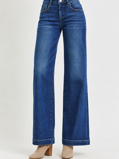 The Margot Wide Leg Jeans by Risen